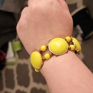 Yellow and gold bracelet